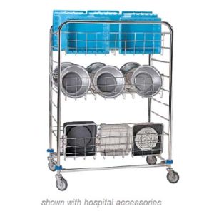 Pedigo Instrument Container wash cart CDS-162