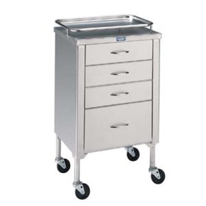 Pedigo Anesthetist Cabinet with Drawer Model P-1105-SS