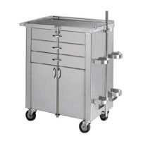 Pedigo Cardiac & Anesthetist Cabinet Model P-7202