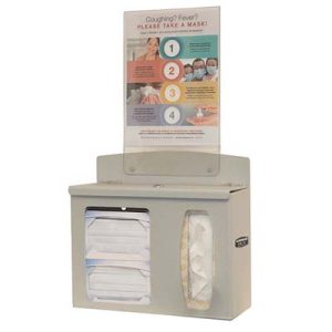 Bowman Respiratory Hygiene Station Locking Model RS002-0212