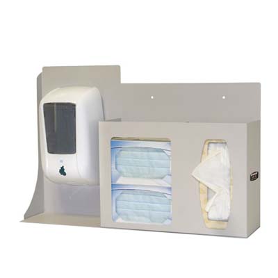 Bowman Respiratory Hygiene Station Aluminum Non-Locking Model RS004-0512